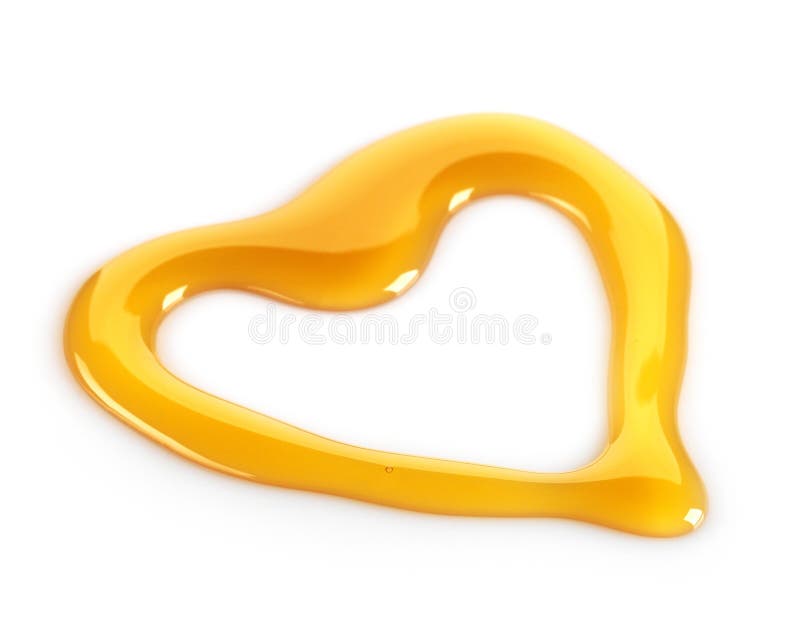 Maple syrup on white background stock photography