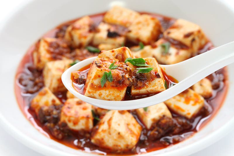 Mapo tofu, sichuan style