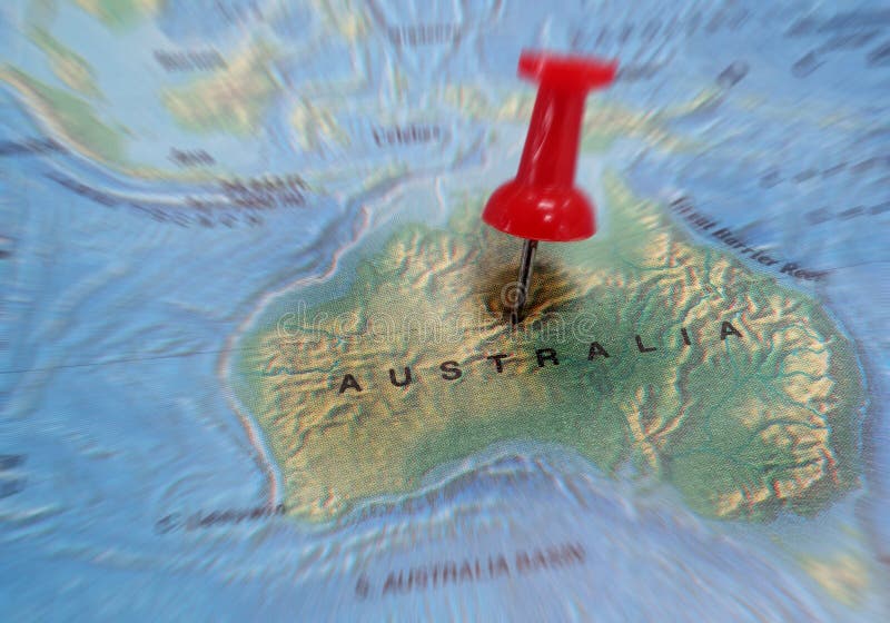 Mappa dell'Australia