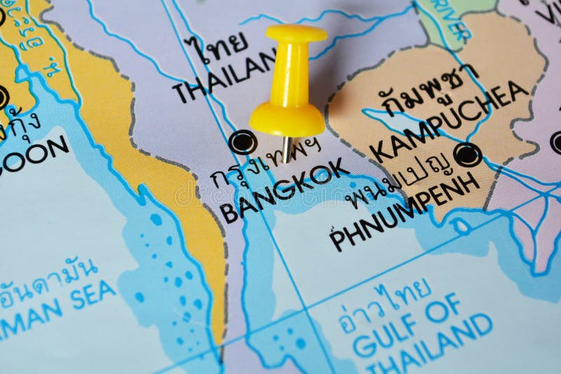 Mappa di Bangkok