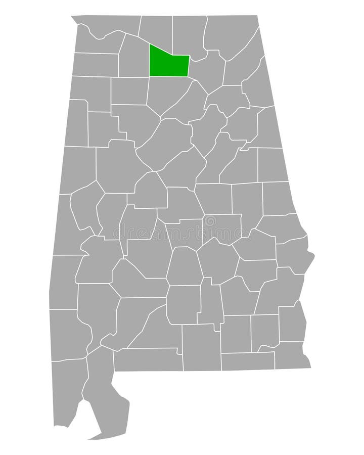 Detailed and accurate illustration of map of Morgan in Alabama. Detailed and accurate illustration of map of Morgan in Alabama