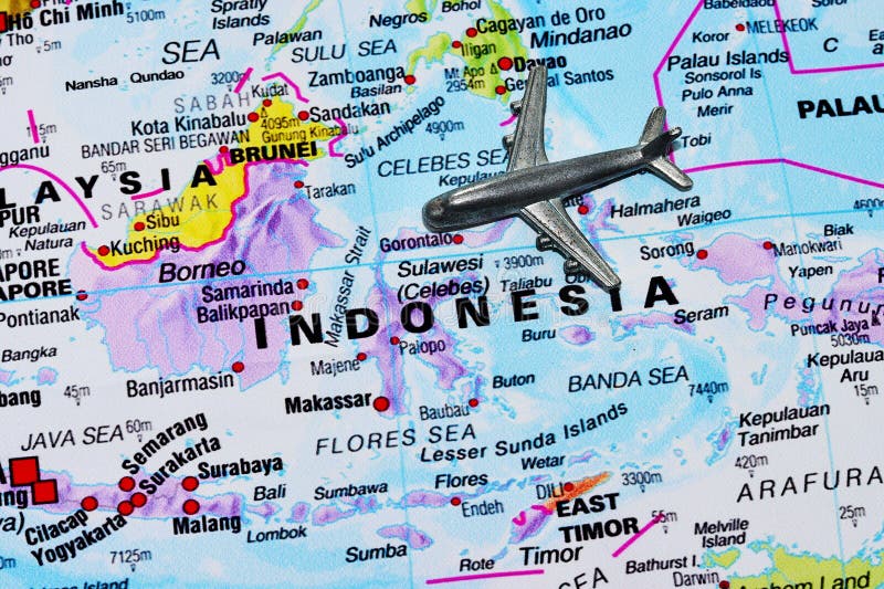 Indonesia map and airplane. Indonesia on the World Map with Indonesian cities. Themes: Tourism, Travel, Tours. Indonesia map and airplane. Indonesia on the World Map with Indonesian cities. Themes: Tourism, Travel, Tours