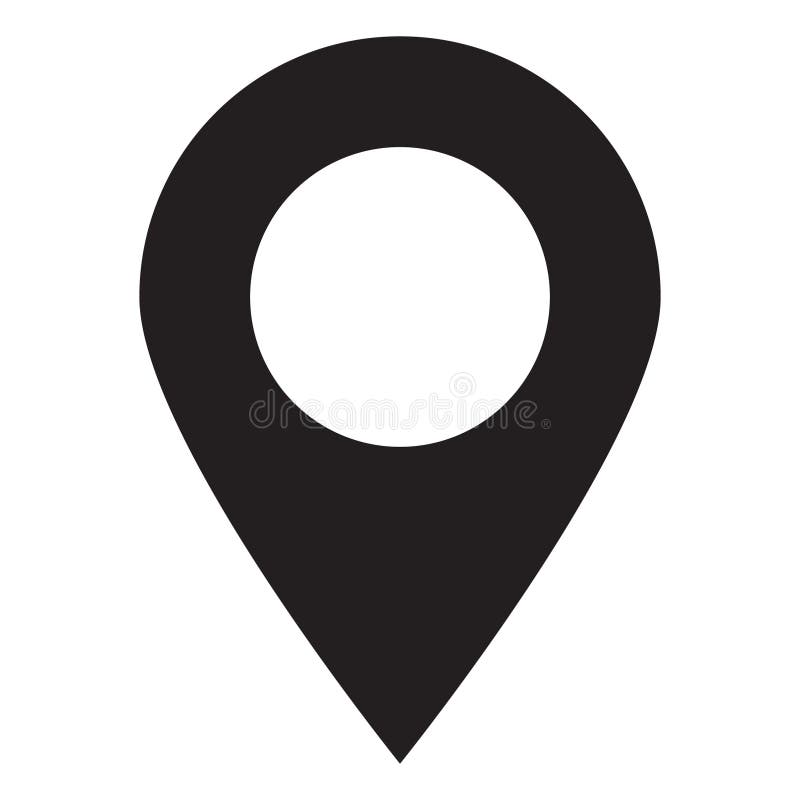 Maps pin. Location map icon. Location pin. Pin icon vector. Heart in a speech bubble, vector love icon. royalty free illustration
