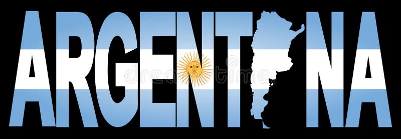 mapy, argentina tekst ilustracja wektor mapy, argentina tekst ilustracja wektor