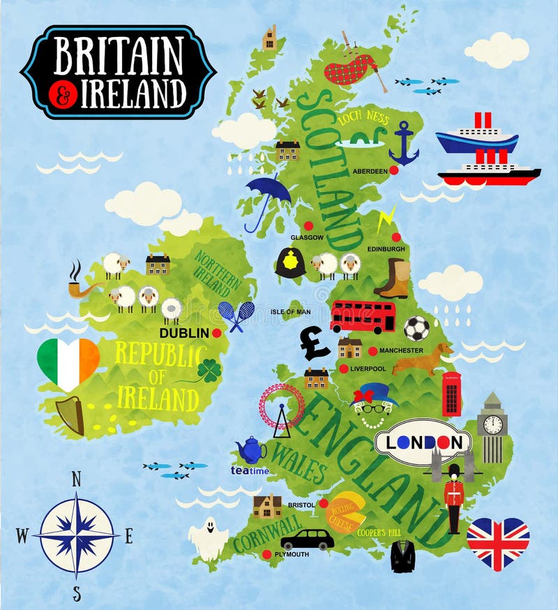 Mapy Brytania i Irlandia