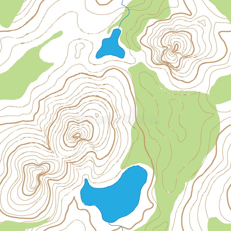 Mapy topograficzny bezszwowy