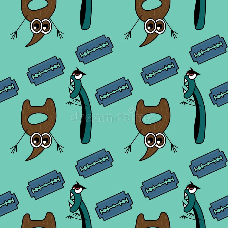 Maquinilla de afeitar enojada y modelo incons?til asustado de la barba Ilustraci?n com?n del vector stock de ilustración Maquinilla de afeitar enojada y modelo incons?til asustado de la barba Ilustraci?n com?n del vector stock de ilustración