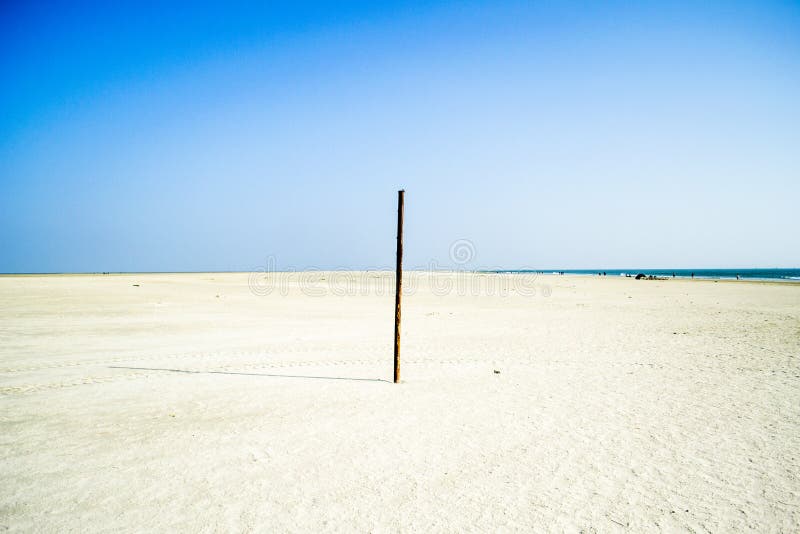 Areia Movediça No Oceano Índico Imagem de Stock - Imagem de praia