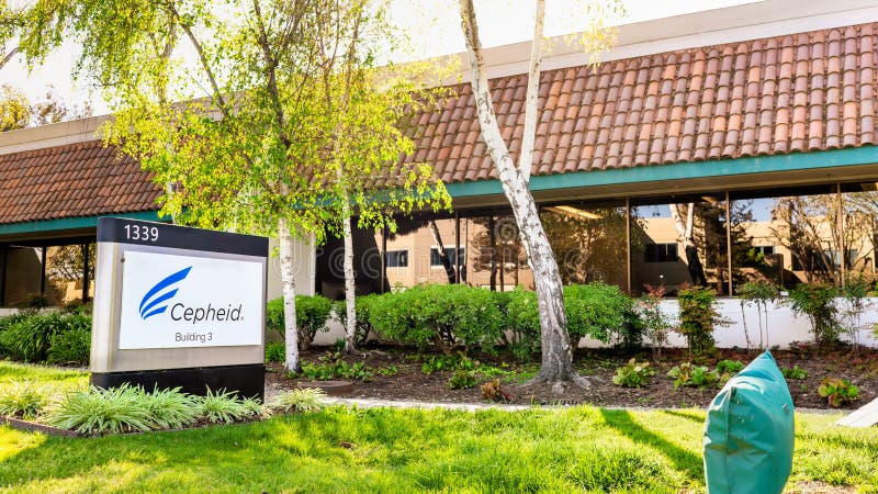 Mar 30 2020 sunnyvale ca usa cepheid quartier generale in silicio valley cepheid inc è una diagnostica molecolare americana fotografie stock