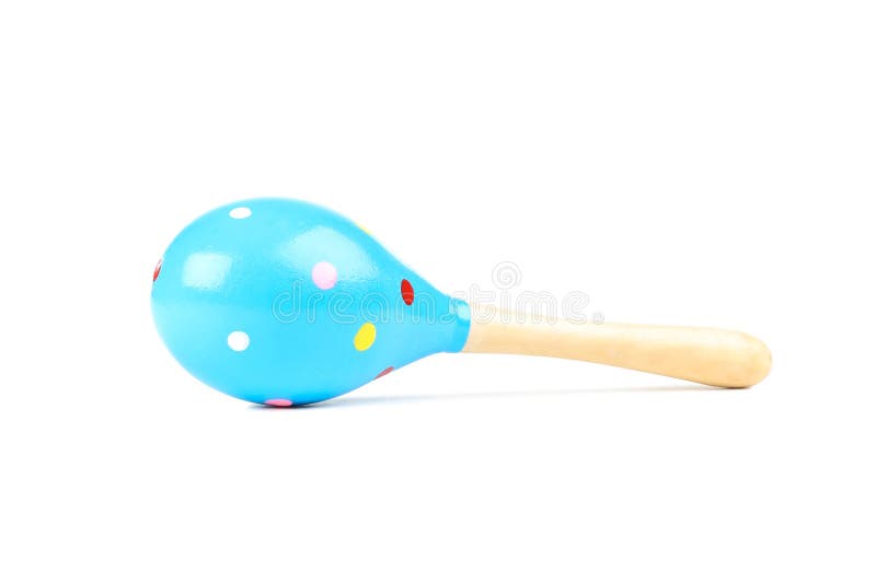 Maraca de madeira mexicana imagem de stock. Imagem de maraca 213024089