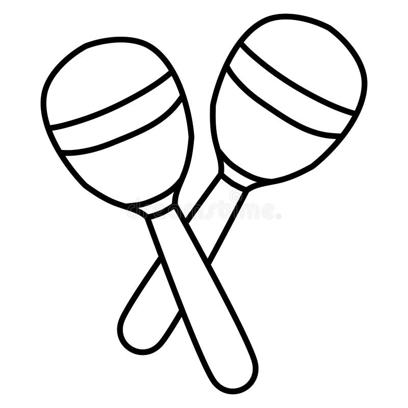 Как нарисовать ложки музыкальный инструмент