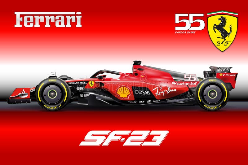 FERRARI - F1 SF-23 TEAM SCUDERIA FERRARI N 16 SEASON 2023 CHARLES LECLERC