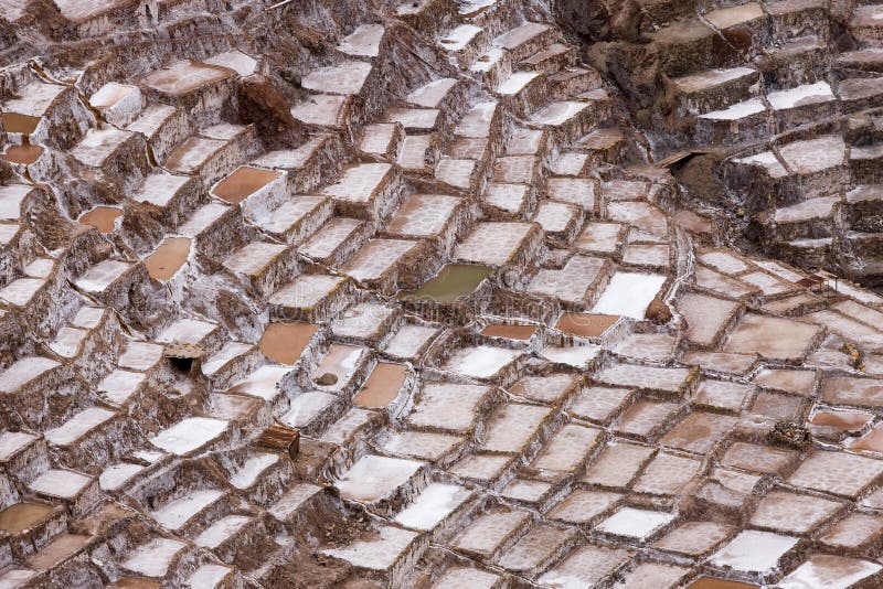 Maras Salt Mines, Salinas near Tarabamba in Peru. Maras Salt Mines, Salinas near Tarabamba in Peru