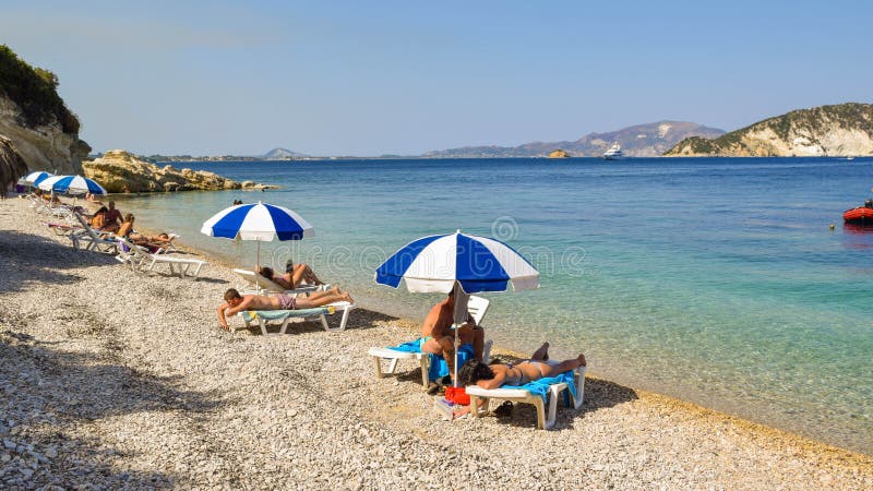 Marathias beach, Zakynthos Island, Greece. stock photo Marathias beach, Zakynthos Island, Greece. stock photo