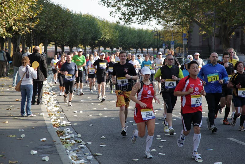 Marathon Runners editorial stock image. Image of sportswoman - 16765079