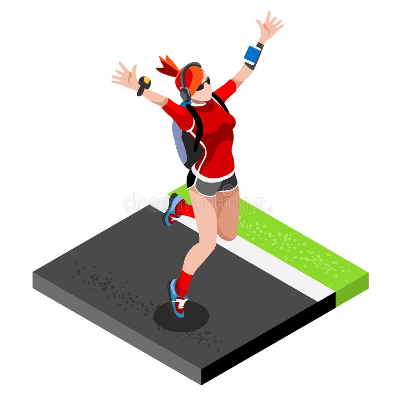 Marathonagenten Atletische Opleiding het Uitwerken Gymnastiek Agenten die Atletiekrace in werking stellen die voor internationaal vector illustratie Marathonagenten Atletische Opleiding het Uitwerken Gymnastiek Agenten die Atletiekrace in werking stellen die voor internationaal vector illustratie