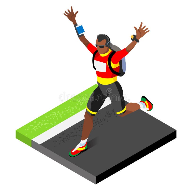 Marathonagenten Atletische Opleiding het Uitwerken Gymnastiek Agenten die Atletiekrace in werking stellen die voor internationaal stock illustratie Marathonagenten Atletische Opleiding het Uitwerken Gymnastiek Agenten die Atletiekrace in werking stellen die voor internationaal stock illustratie