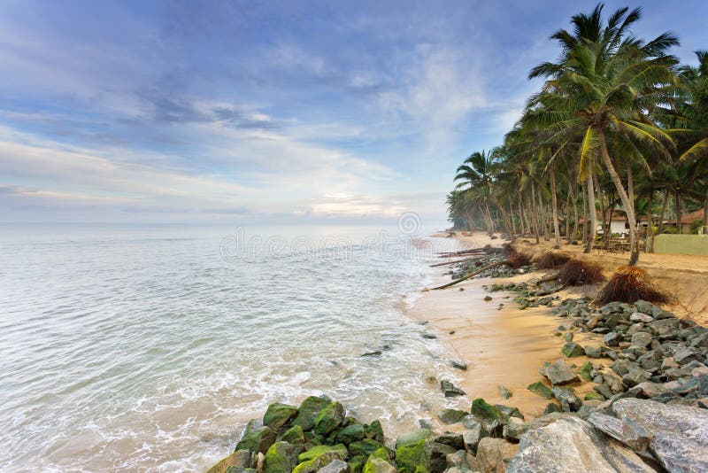 Marawila strand royaltyfri fotografi Marawila strand royaltyfri fotografi