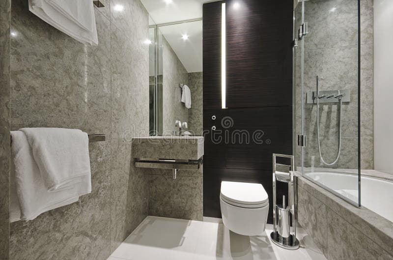 Marble bathroom stock photo. Image of accessory, decoration - 12750292