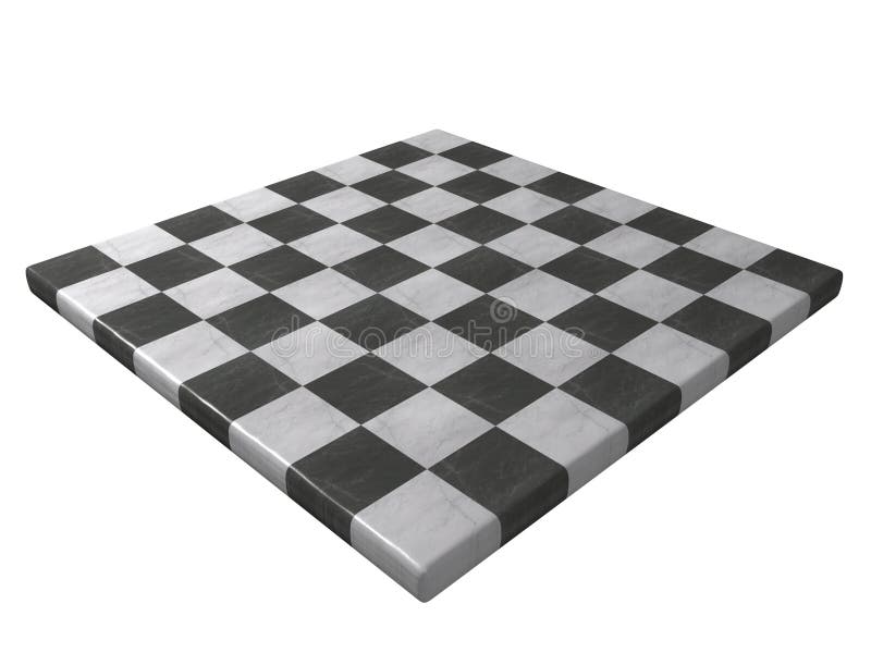 Hand Drawn Chess Board with Rectangular Hole Stock Illustration -  Illustration of illusionism, hole: 189968810