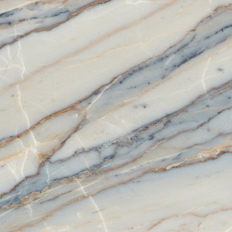 Marble pattern featuring a mix of light blue, cream, and white tones with subtle gold royalty free illustration