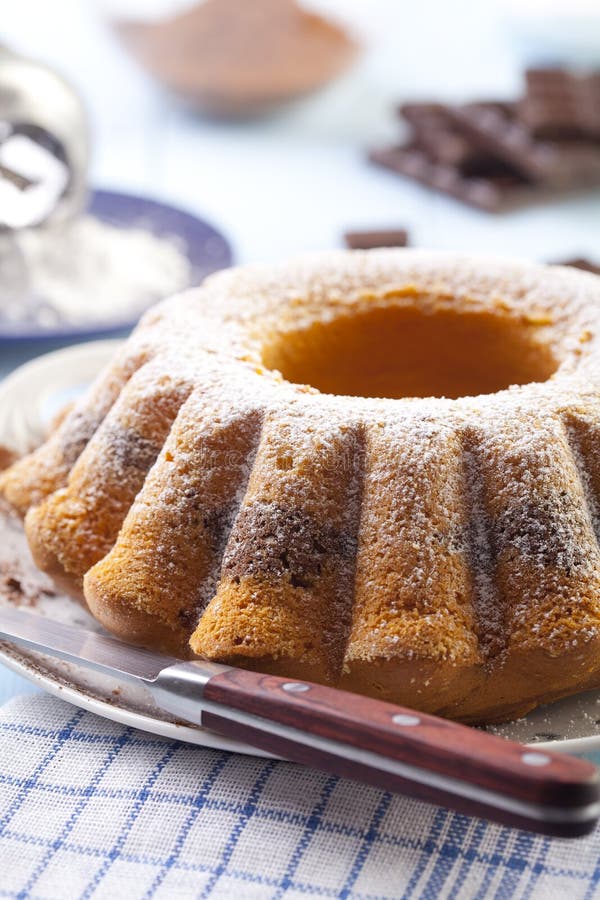 Marble ring cake stock photo. Image of bake, decoration 188603294