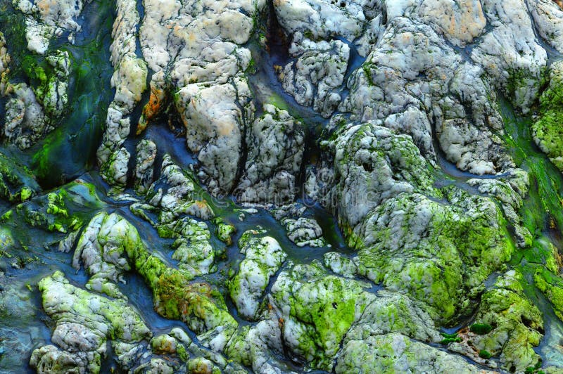 Marble rock formation stock image Marble rock formation stock image