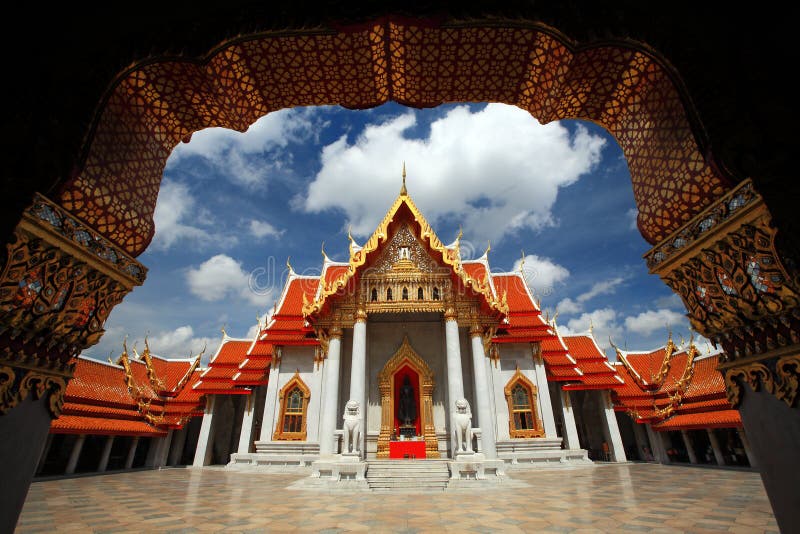 Marble Temple Bangkok Thailand