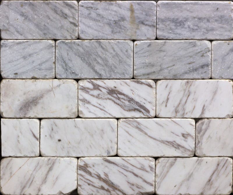 Marble Texture Decorative Brick, Wall Tiles Made of Natural Stone