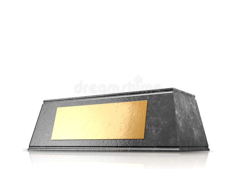 Blank Gold Award Plaque Isolated Stock Illustrations – 171 Blank Gold