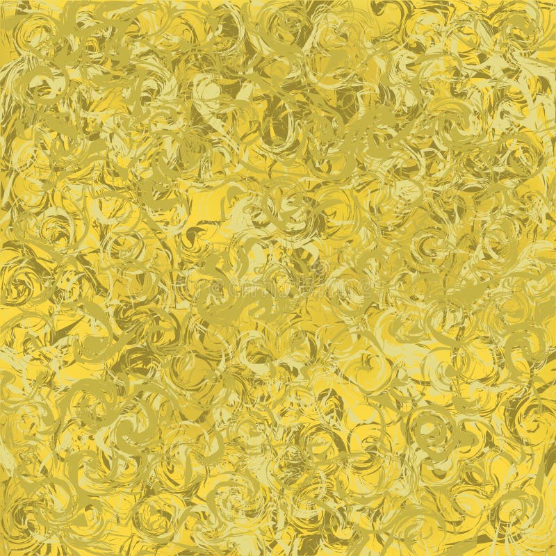 Marbled gold abstract background. Liquid marble pattern. stock illustration
