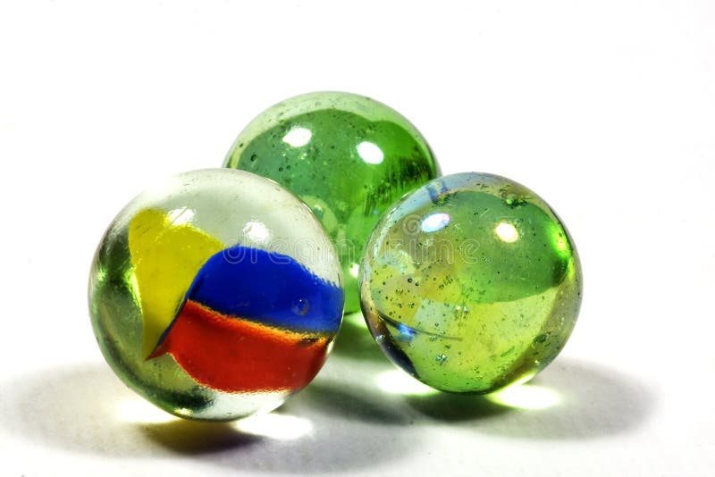 Five China Marbles stock image. Image of marbles, colourful 21189091