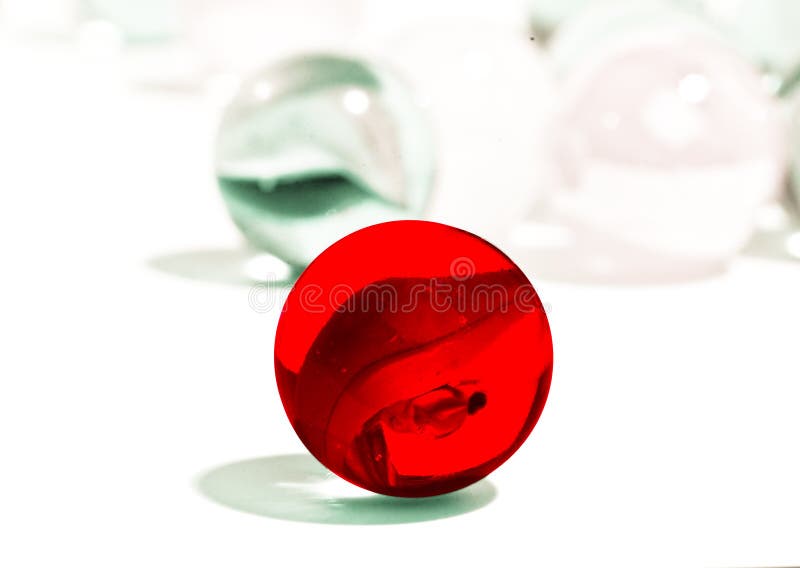 Red marbles stock photo. Image of crystal, shade, balls - 11859526