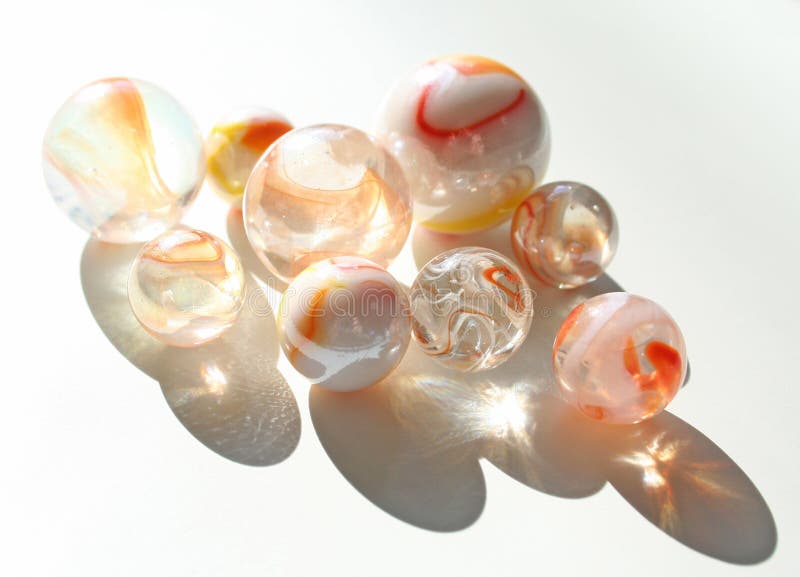 Isolated Marbles stock image. Image of glass, marbles 17029657