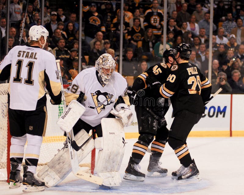 MarcAndre Fleury Pittsburgh Penguins Editorial Image Image of helmet