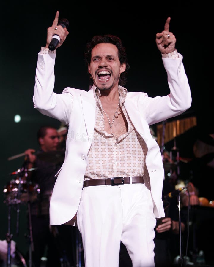Marc Anthony Performs in Concert Editorial Photo Image of producer