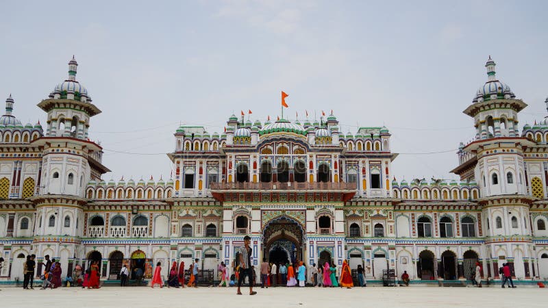 Birth Palace of Sita Mata Janakpur Editorial Photo - Image of spiritual ...
