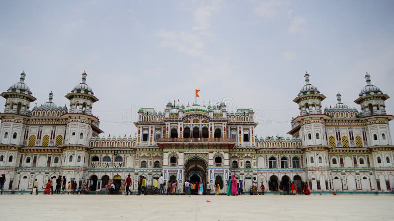 Birth Palace of Sita Mata Janakpur Editorial Image - Image of culture ...