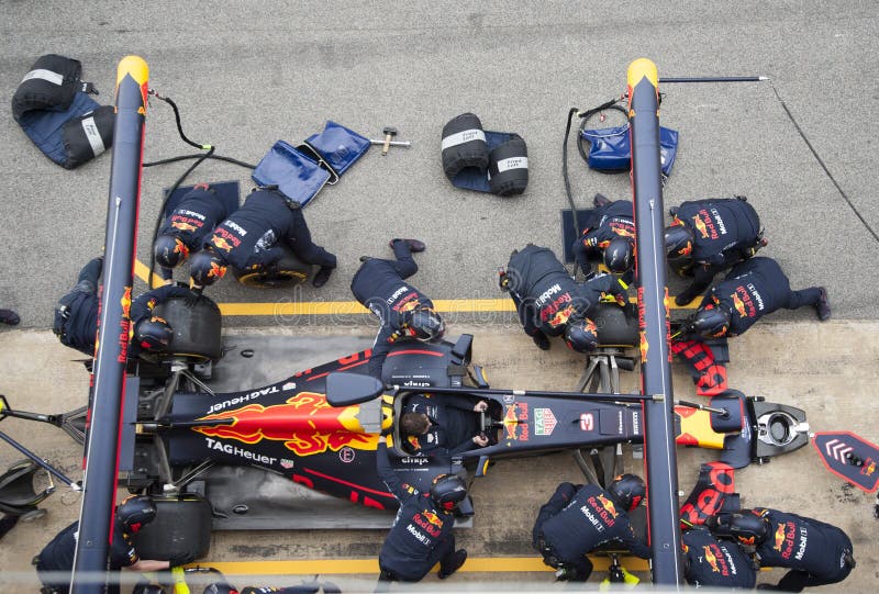 formula 1 pit stop