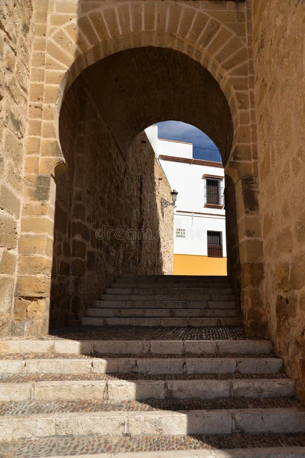 Marchena, Andalusia, Spain. Moorish gate to the old town.