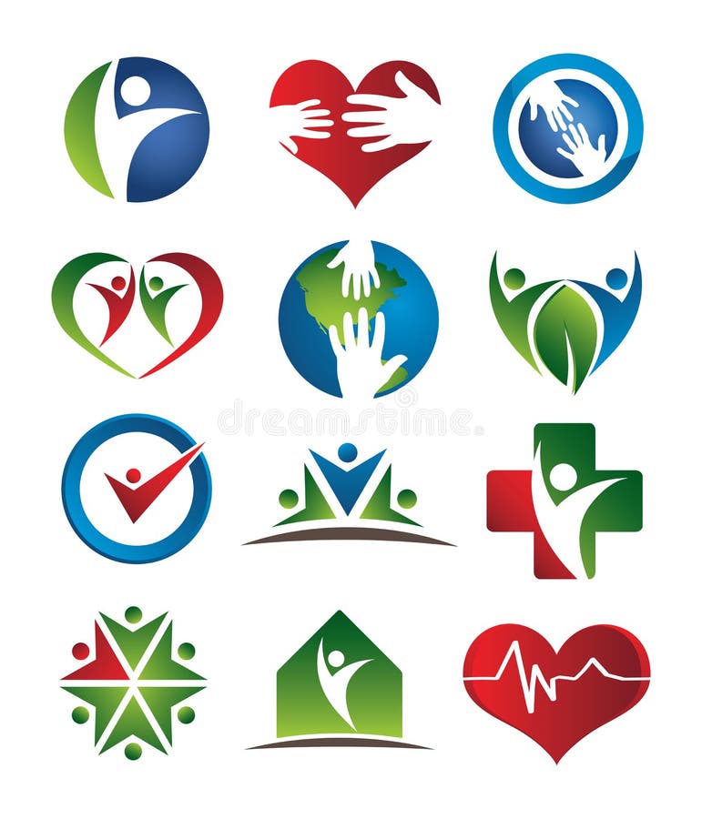Marchi di sanità royalty illustrazione gratis Marchi di sanità royalty illustrazione gratis