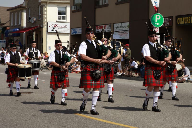Bagpipes band editorial photo. Image of music, patrick 38849581
