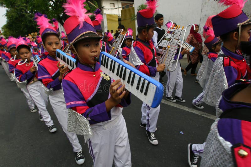 Marching band editorial stock photo. Image of children 44324893