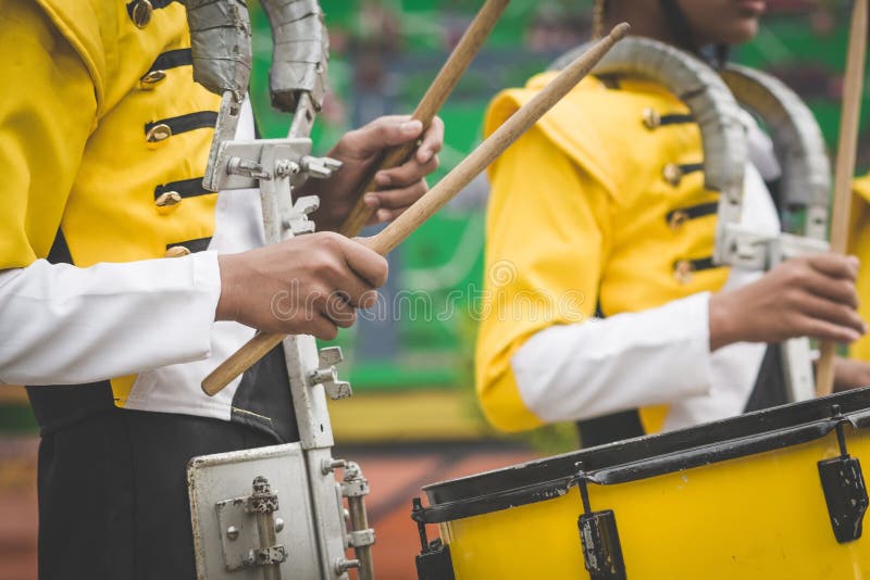 Marching Drummers stock image. Image of performance, noise 4111299