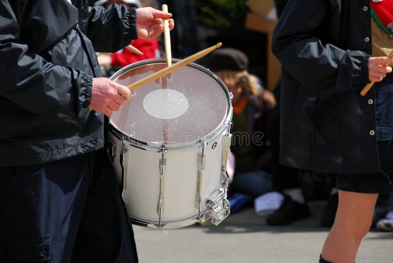 Marching band drums stock photo. Image of musician, drummers 810382