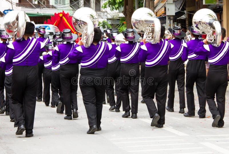 Marching Band during Parade Editorial Photography Image of festival