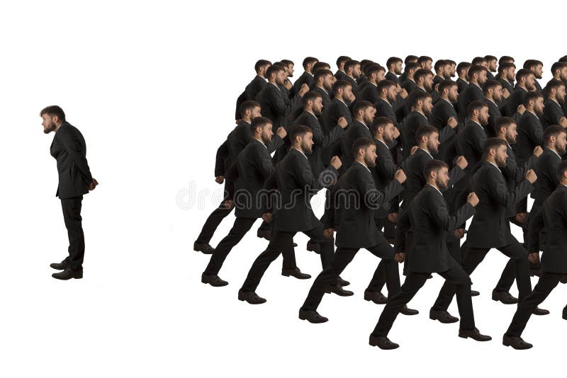Marching Clones and Individual