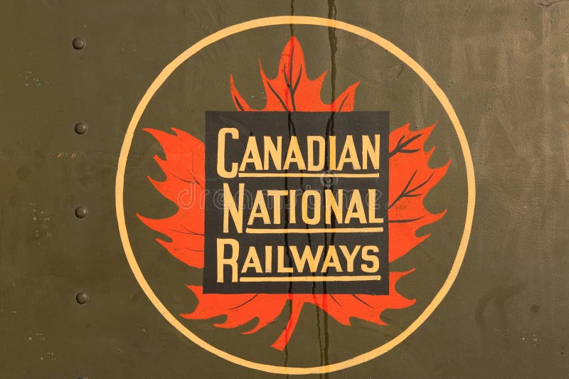 Marchio nazionale canadese delle ferrovie dell'annata