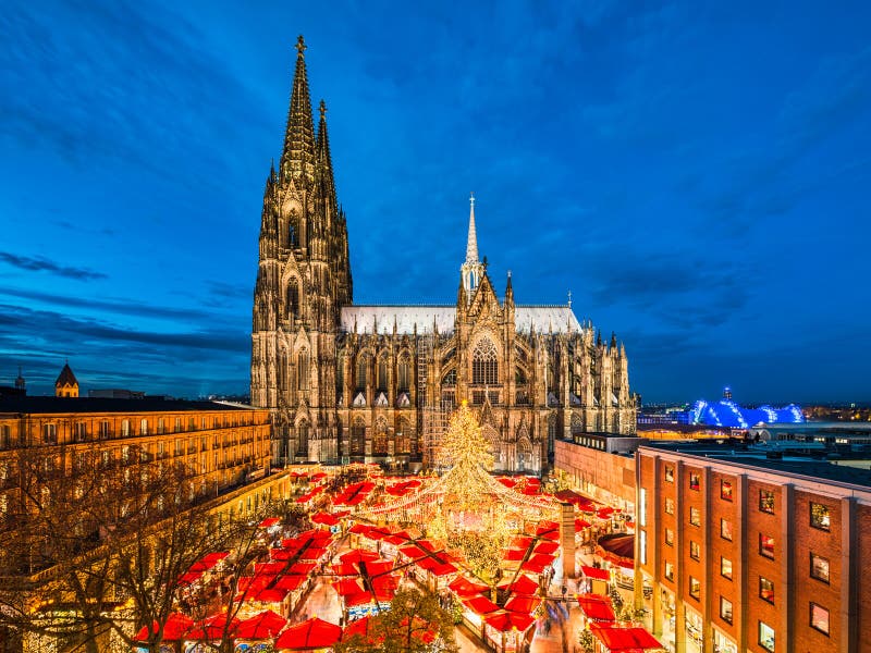 Marché de Noël de cologne, Allemagne photos stock Marché de Noël de cologne, Allemagne photos stock