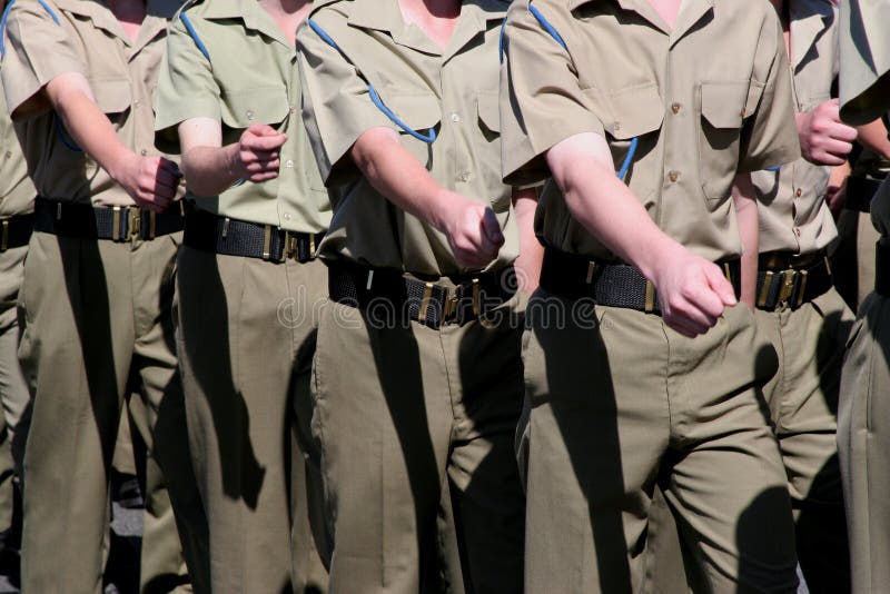 Marcia dei cadetti delle forze munite